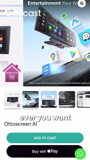 Upgrade ANY Car with Wireless CarPlay & AI Assistant! 🚗✨ #ottocast