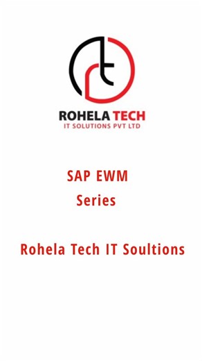 Rohela Tech on Instagram: "🚀 SAP EWM Series | Learn What Industry Demands Master SAP EWM (Extended Warehouse Management) with real-time training, live projects & placement assistance. Join a trusted SAP learning institute shaping careers for freshers & working professionals. 📩 DM us to get started! #SAPEWM #SAPTraining #SAPCareers #SAPJobs #WarehouseManagement SAPIndia TechCareers ITTraining PlacementSupport LearnSAP CareerGrowth FreshersJobs WorkingProfessionals SkillUp ERP TrendingReels Inst