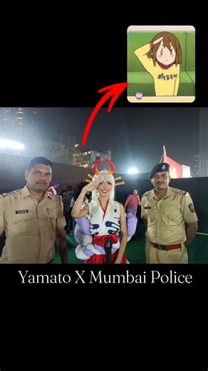 vayu🎐 on Instagram: "yamato in mumbai??🥀 [one piece, yamato, mumbai, mumbai police, wano arc, cosplay, anime, cosplayer] #onepiece #mumbai #yamatocosplay #yamato #cosplay"