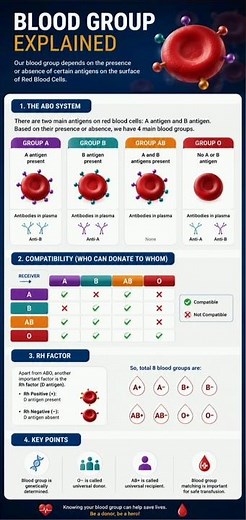 Blood Group System Explained Easily 🔥 | B.Pharm & NEET Students Must Watch ll