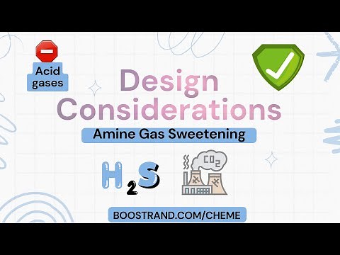 Process Design tips in Amine Gas Sweetening Units
