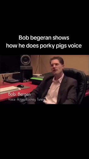 Bob Begeran's Porky Pig Voice Performance