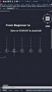 928 reactions · 198 shares | From Beginner to PRO: How to TCOUNT in AutoCAD ⚡️ #autocad #autocadtutorial #autocadtricks #autocadtips #interiordesign | TISA Architecture | Facebook