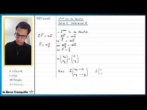 📝PDF | FICHE MÉTHODE | Trouver les coordonnées du vecteur accélération (Mécanique 2/6)