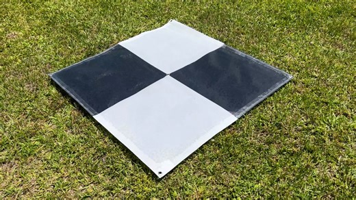 Watch 48" Checkerboard Center Eyelet Ground Control Point ﹙GCP﹚ on Amazon Live