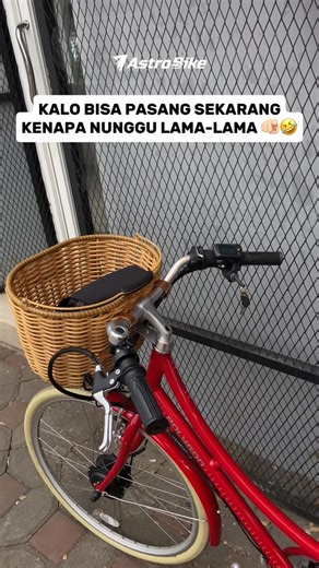 Astrobike on Instagram: "KALO BISA SEKARANG, KENAPA NUNGGU LAMA-LAMA 🫵🏻🤣🤣 Upgrade sepeda konvensionalmu menjadi Ebike dengan Astro-Bike Kits 🚴🚀 Servis dan perawatan segala jenis kendaraan listrik🛠🛡 Astro-Bike : Spesialis Sepeda Listrik 📞 ADMIN Jabodetabek : 082226111656 (WA) 📞 ADMIN Luar jabodetabek : 081229660200 (WA) 📞 ADMIN Customer service : 082226111661 (WA) 🏬 Astrobike Center : Jl. Gejayan, Gg. Guru Gd. LPPM UNY, Caturtunggal, Depok, Sleman, D.I. Yogyakarta 🏬 Astrobike Jogja :