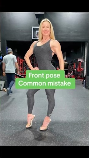 Common mistakes you want to avoid in the bikini front pose.