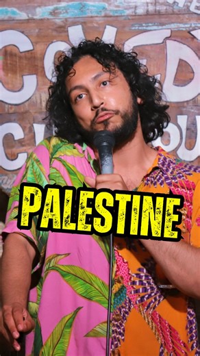 Wyatt Feegrado | Always let a comedian finish a joke before clapping 🤣 #standupcomedy #standupcomedian #darkjokes #palestine | Instagram