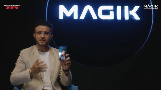 9.3K views · 1.4K reactions | Introducing "Lighting Ka Captain - Magik!" Your ultimate solution for enhancing the charm of your indoor & outdoor space. Magik brings magic to your space with top-quality solutions, creating a magical ambiance! Ready to experience the Magik? Watch the video for more! MAGIK Lighting | Sourav Ganguly | Facebook