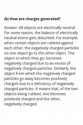 standard 7th | Science chapter 8 | static energy | question answers |
