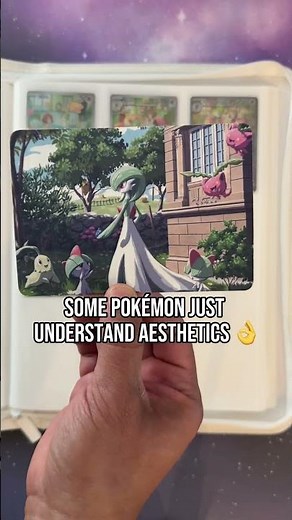 Setting up a Gardevoir Pokémon binder page using the Michi method! 🙌