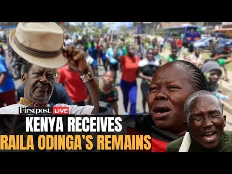 LIVE: Plane Carrying Former Kenyan PM Raila Odinga's Body Lands in Kenya | Raila Odinga Dies | N18G