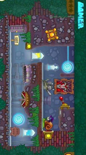 snail bob 2/fantasy story level 21