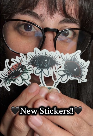 New Stickers Series 4: Available Now for Dark Art Lovers