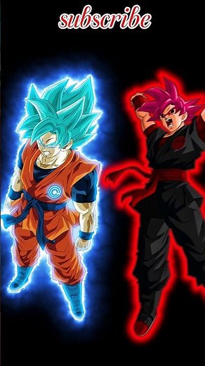 evil goku capsule corp ssj god vs Blue Goku FP