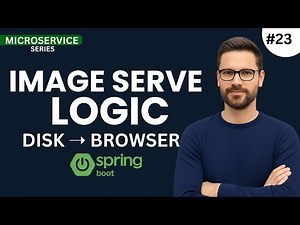 Image Serve Controller in Spring Boot | Upload ≠ Display | eCommerce Microservice