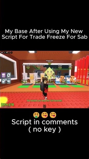 Steal A Brainrot Freeze Trade [ KEYLESS ]🧠👽🤯 #stealabrainrot #stealabrainrotscriptroblox #robloxgame