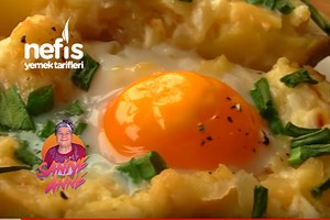 Yumurtalı Çanak Patates (videolu)