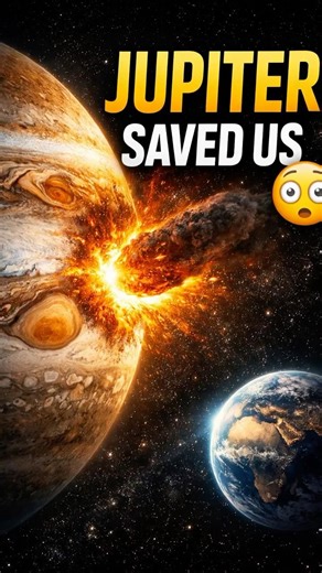 Jupiter Saved Earth 😳 | Cosmic Bodyguard #universe