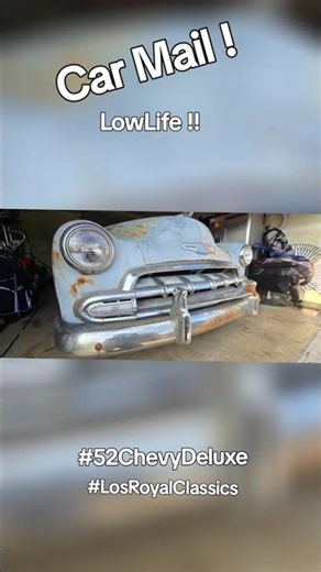 52 Chevy Deluxe.. Car Mail..