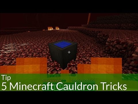 Tip: 5 Minecraft Cauldron Tricks