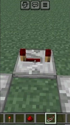 How to make a Redstone Clock in MCPE #minecraft