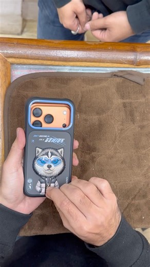 Iphone 17pro nimmy zip chain case | funckey nimmy cover for iphone 17pro