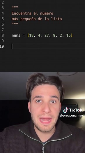 Encuentra el número más pequeño en Python fácilmente