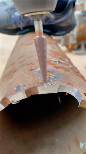 Precision Woodworking Drilling Multiple Large Holes with a Custom Router Bit