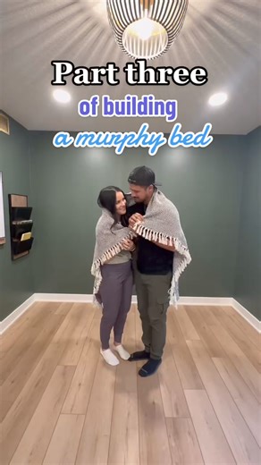 9.2K views · 82 reactions | PART 3• of building a murphy bed in our office & I am LOVING IT! #murphybed #diy #diyproject #diytok #diy #homereno #homerenovation #officedecor #build #diycouple | Newbuild Newlyweds | Facebook