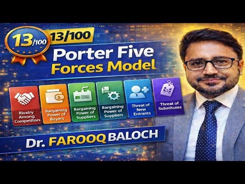 Porter’s Five Forces Model Explained In Ai Era 2026|Strategic Analysis |Top Business Concepts 13/100