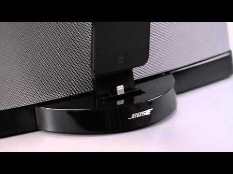 Bose SoundDock III - how to dock the latest iPhone, iPod on the system