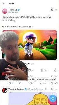 The final episode of ‘SMG4’ is 35 minutes and 52 seconds long