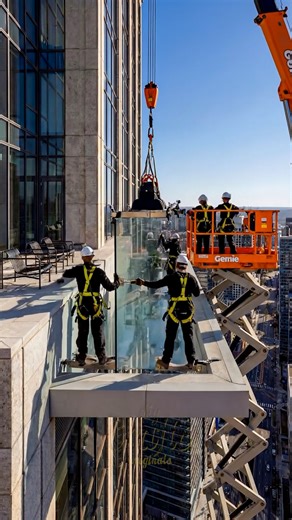 Building a Glass Infinity Pool 40 Floors Above the City | DIY & Crafts