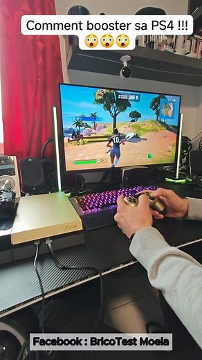 BricoTest Moela on Instagram: "Astuces pour booster sa PS4 !!! 😲 #astuces #astuce #ps4 #playstation4"
