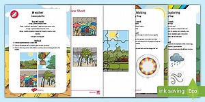 Weather Topic Sensory Pack