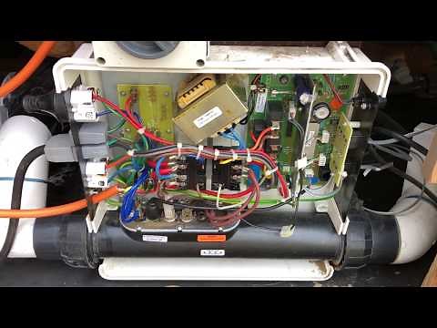 Spa Repair How to check heater for Earth Leak. Fix faulty heater&controller GFCI safety switch trip