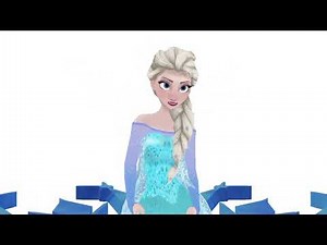 MMD × Frozen - Let It Go (Test Model 2) - Ice Elsa Model Download Remake Inspired By KH3 Elsa Dress