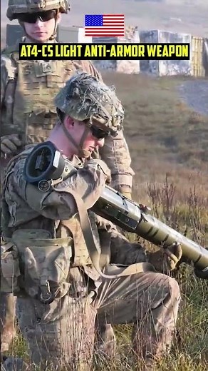 AT4-CS Light Anti-Armor Weapon During Live-Fire Exercise #shorts