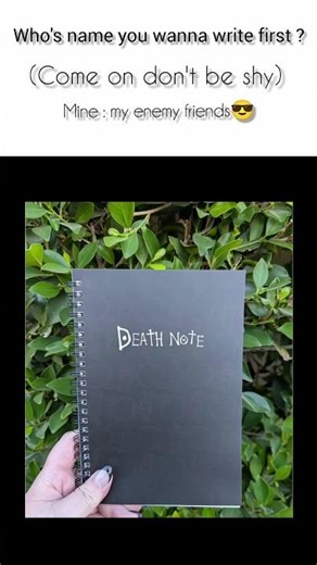 who's name you wanna write first in DEATH NOTE ☠️😈 #deathnote #shortvideo #song #killingmesoftly
