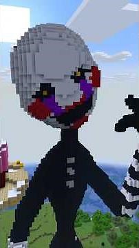 building the LARGEST puppet build in HARDCORE Minecraft