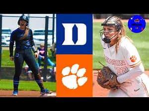 #3 Duke vs #1 Clemson Highlights | ACC Championship Game | 2021 College Softball Highlights