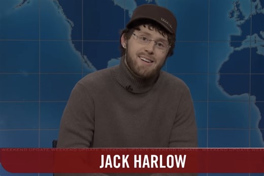Jack Harlow's aunt got tricked by 'SNL' Weekend Update impression