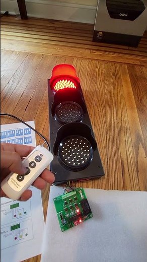 Remote Traffic Light Controller with New Features Short Video . IOTMUG.COM