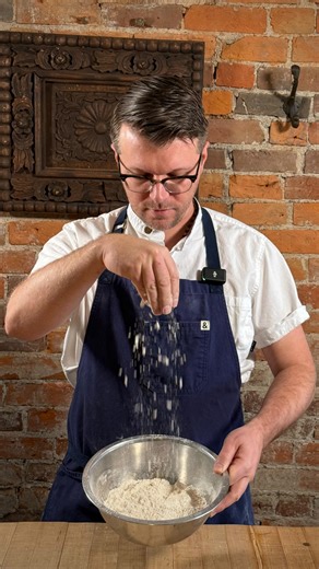 The flour you start with shapes everything that follows. Chef Dave shares his thoughts on choosing the right one for your starter. #TheBakersTable #SourdoughStarter #ArtisanBread #BakingTradition #CincinnatiBakers | The Baker's Table