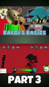 FNF - Baldi's Basics Madness V2 [PART 3] (DEMO) (FNF MOD) #shorts