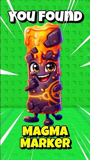 How to get Magma Marker🤭🖌️Find the Marker⚜️Roblox😊