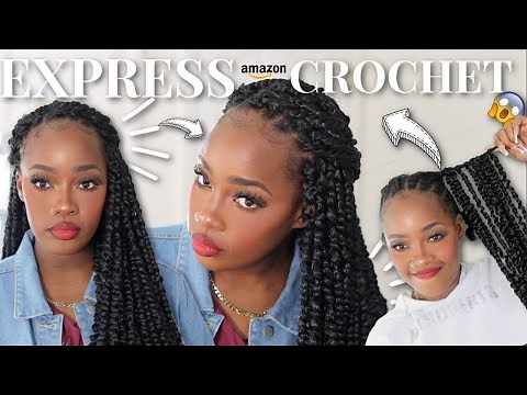 ✨HACK ! | The FASTEST Most CREATIVE Crochet Braid Install EVER! | EXPRESS CROCHET! | MARY K. BELLA