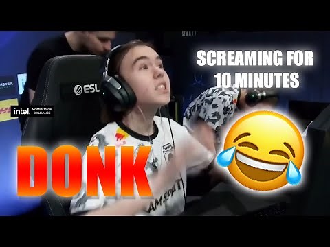 donk SCREAMING for 10 MINUTES 😂 TOXIC KID DONK