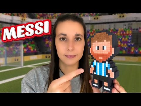 Como hacer tu propia figura de Messi de papel - Manualidades con Papel - Papercraft